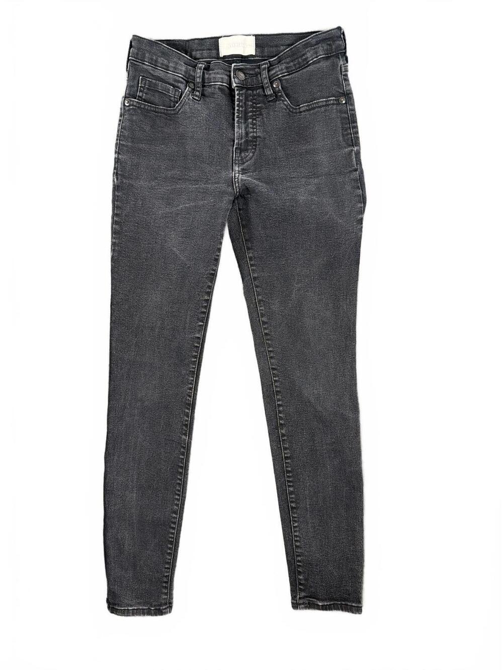 Everlane Black Women's Stretch Skinny Jeans - Size 28 Regular